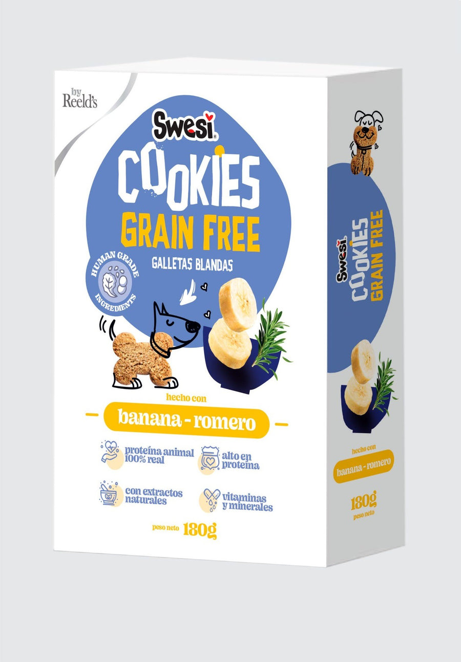 Swesi Cookies Grain Free Banano Romero