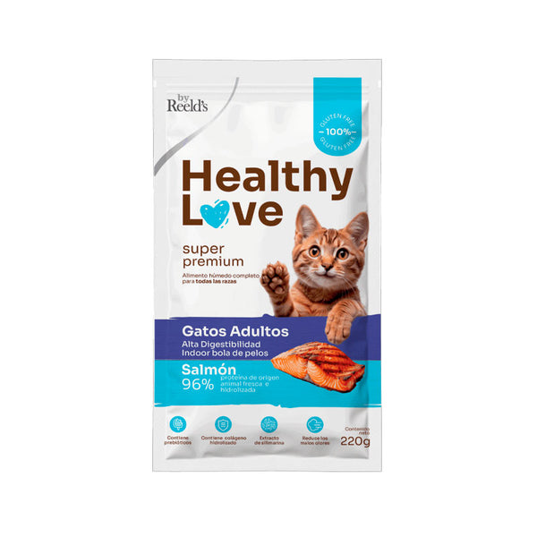 Healthy Love Gato Adulto 220 g Salmón