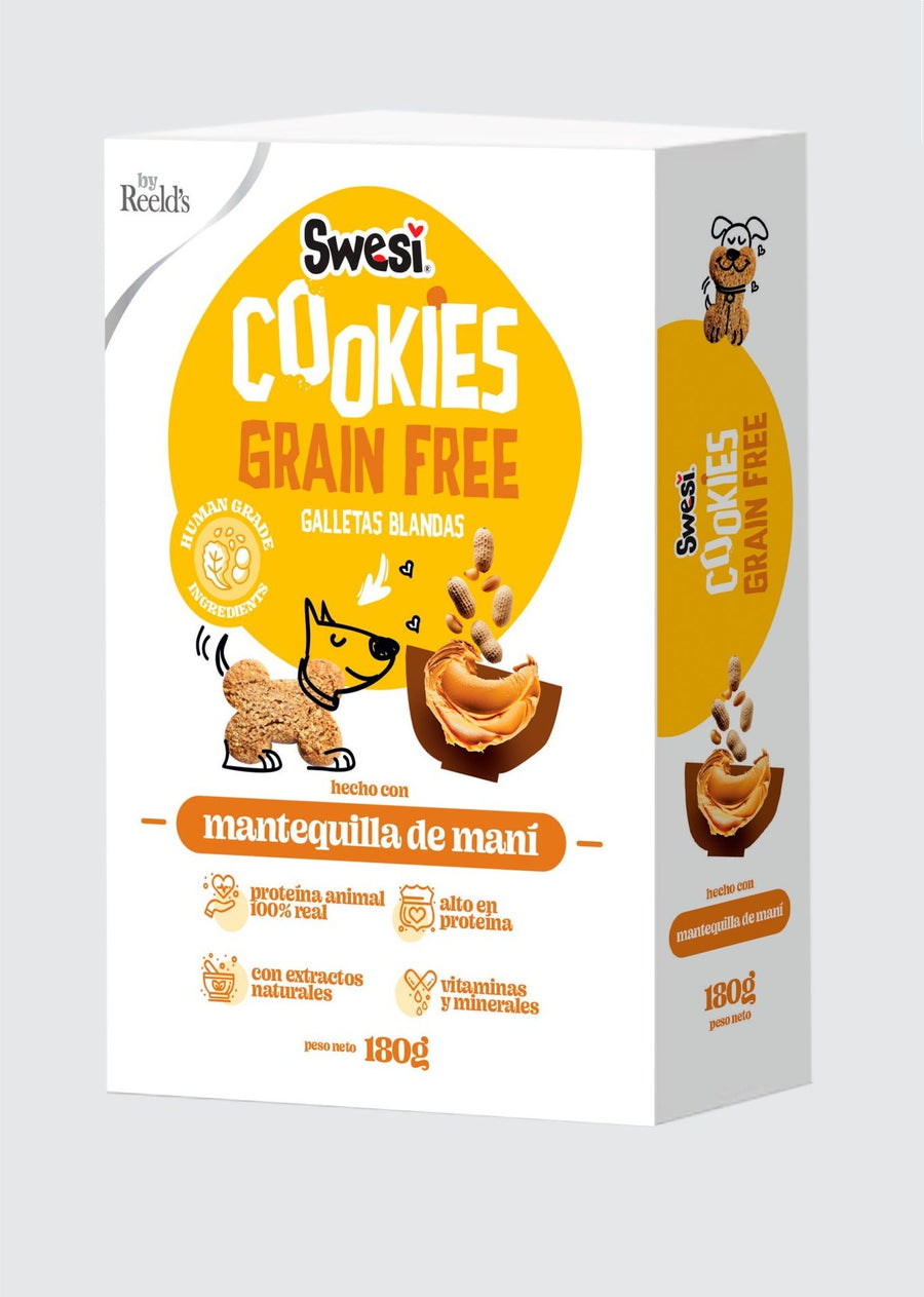 Swesi Cookies Grain Free Mantequilla de Maní
