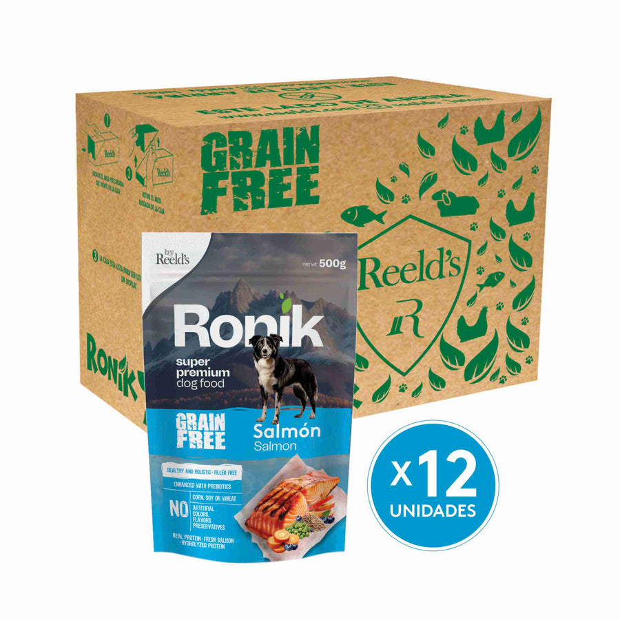 Ronik Grain Free Salmón 12 Unidades
