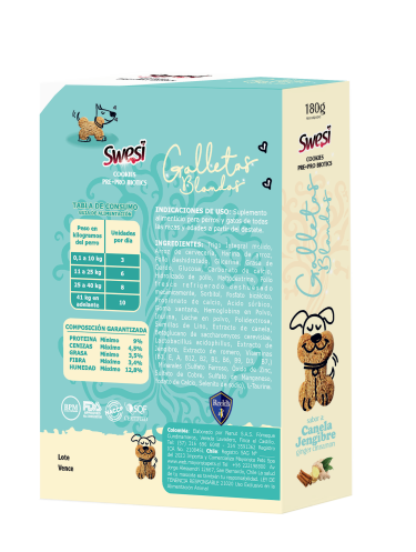 galletas para perros con probioticos