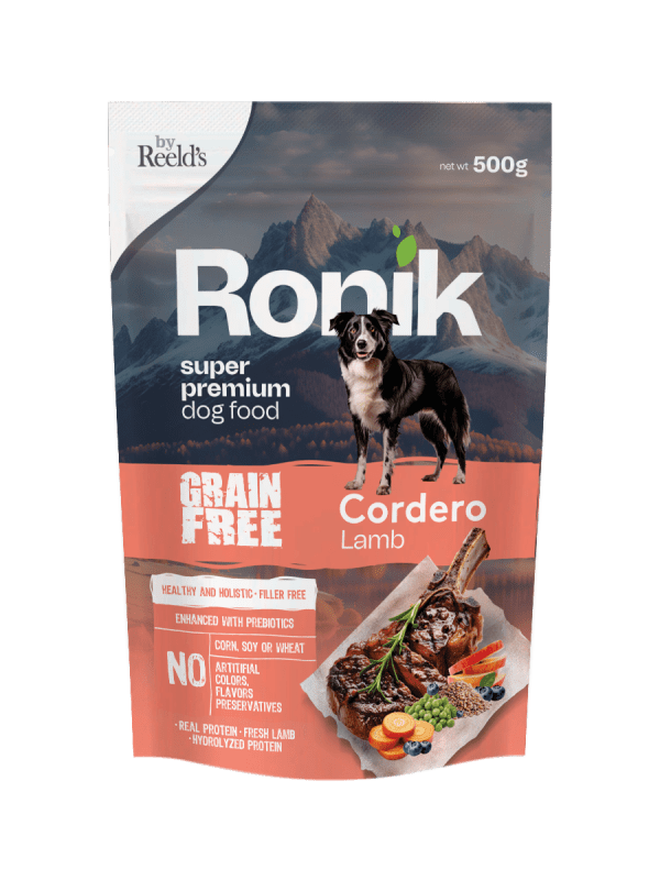 Ronik Ronik Grain Free Cordero - Reeld's Tienda Oficial