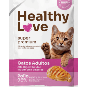 Healthy Love Gato Adulto 18 Unidades sabor Pollo