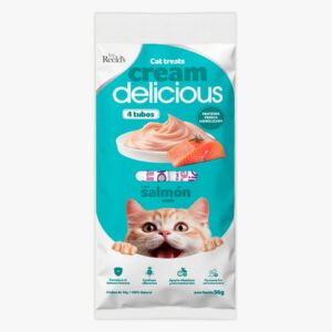 Cream Delicious 4 tubos Salmón 56g