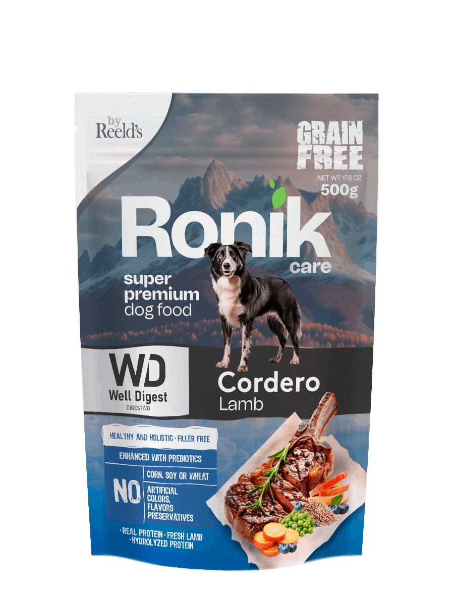 Ronik Perro Well Digest Cordero 500g