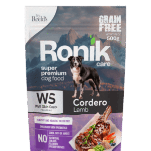 Ronik Perro Well Skin Coat Cordero 500g